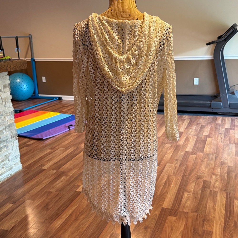 Solitaire Swim size large crochet tunic - Picture 6 of 6